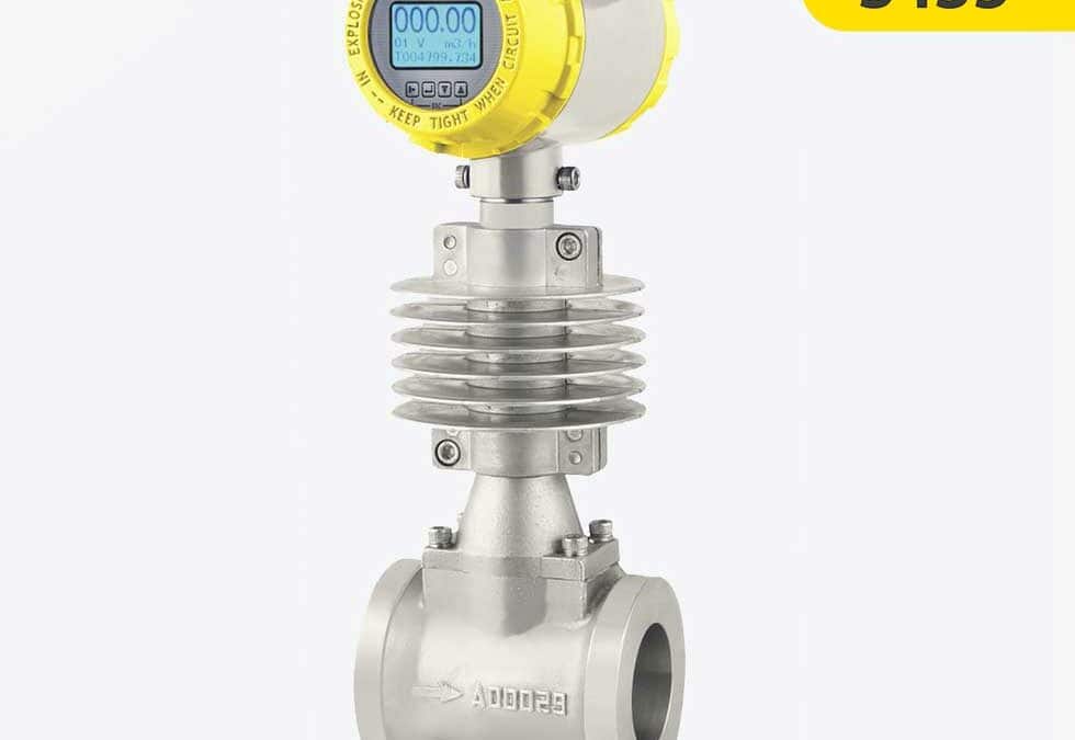 S435 Débitmètre Vortex pour la mesure de la consommation de vapeur (capteur en ligne)