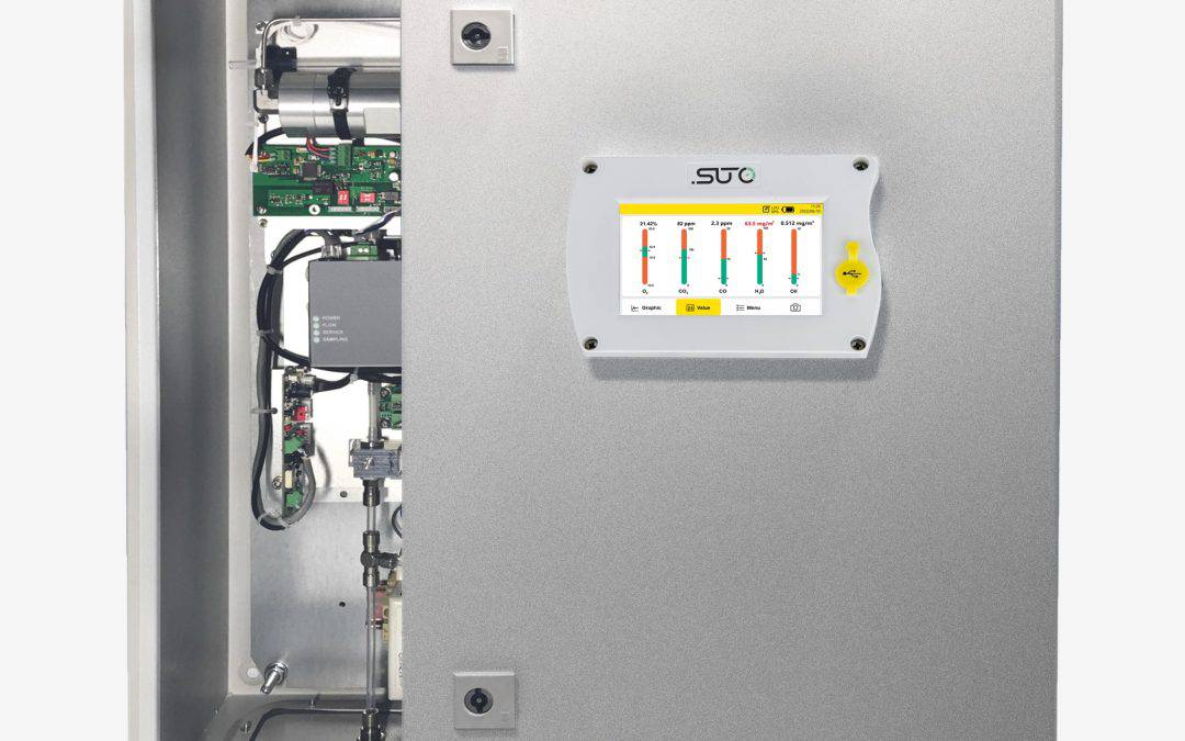 S606 Stacionární monitor kvality dýchacího vzduchu pro nepřetržité monitorování kvality