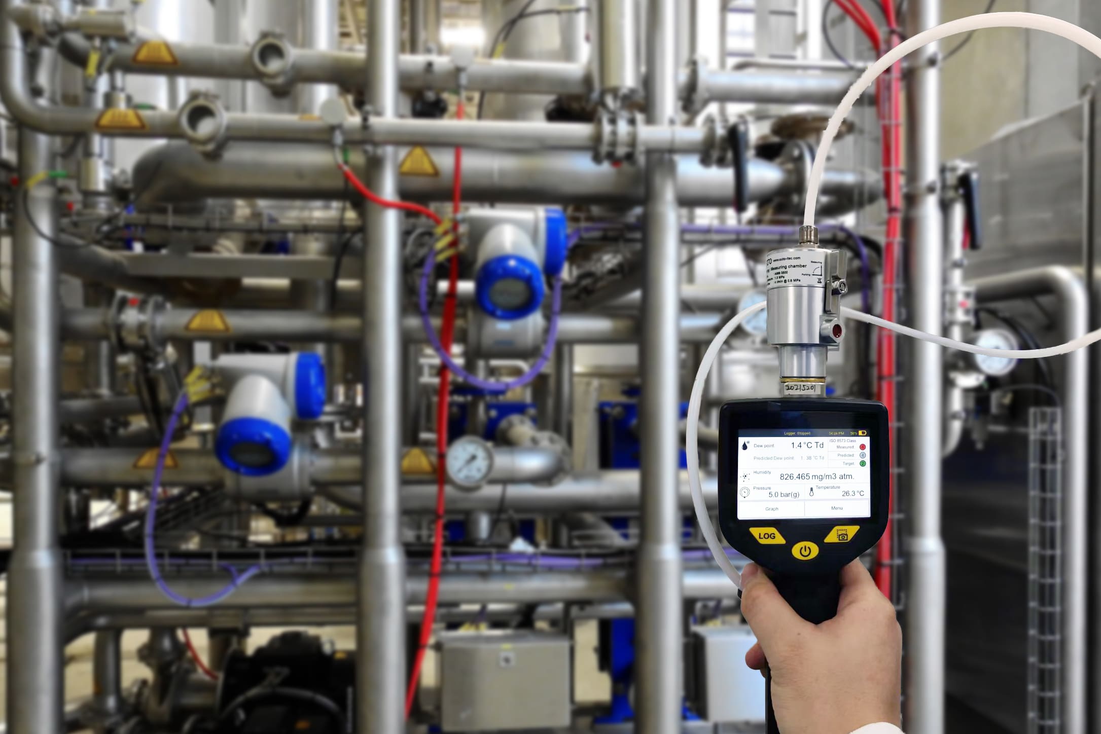 Ensuring Process Reliability By Point-Of-Use Dew Point Checking