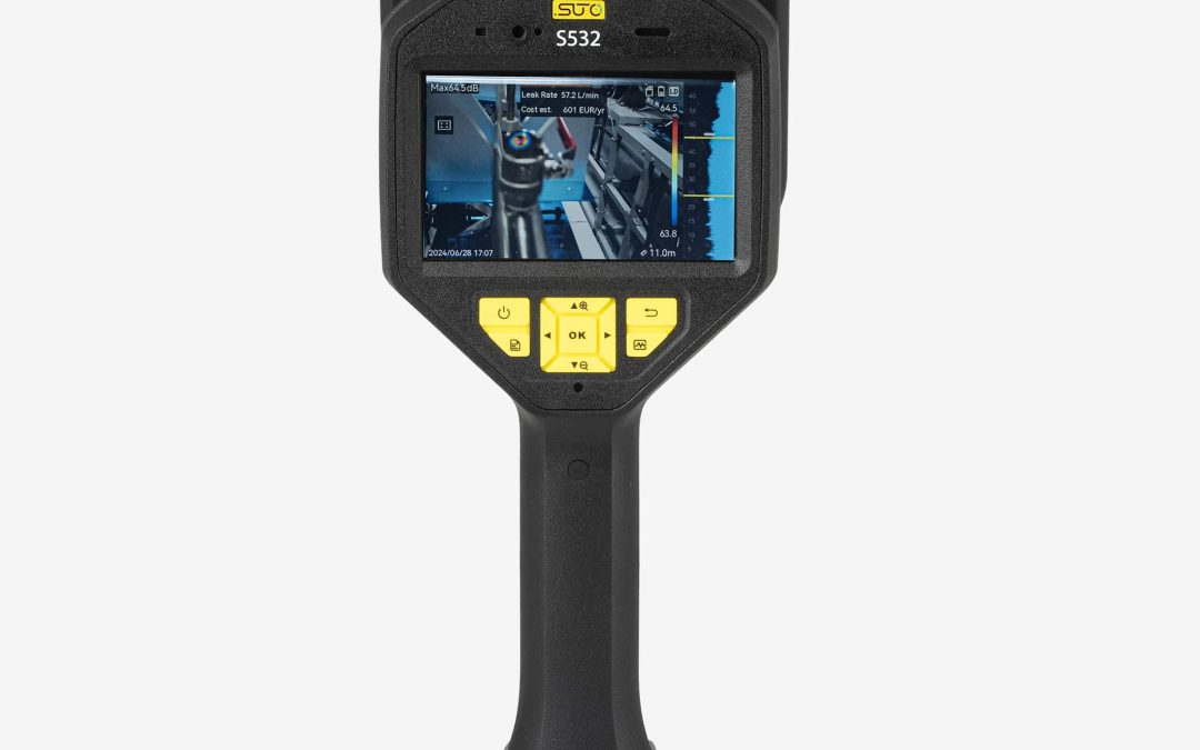 S532 Acoustic Imaging Leak Detector for Compressed Air and Partial Discharge Detection