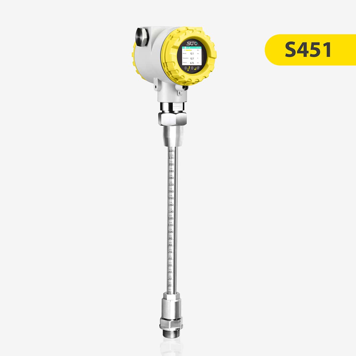 S451 Thermischer Massen-Druchflussmesser für Allwetter- und Ex-Anwendungen (Einstech-Sensor)